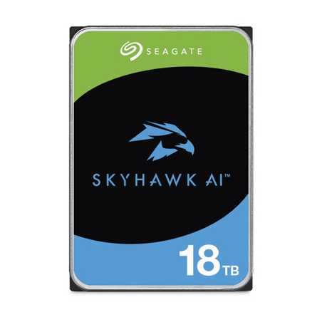 Seagate SkyHawk AI 18TB 3.5" 7200RPM 256MB Cache SATA III Internal Hard Drive