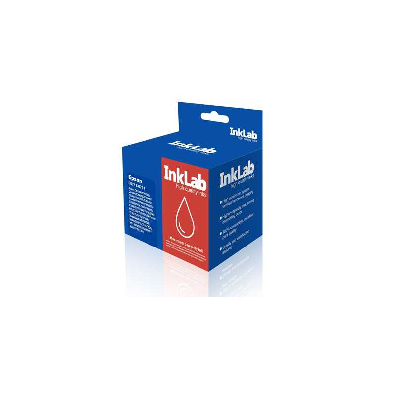 InkLab 711-714 Epson Compatible Multipack Replacement Ink