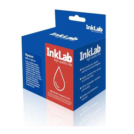 InkLab 711-714 Epson Compatible Multipack Replacement Ink