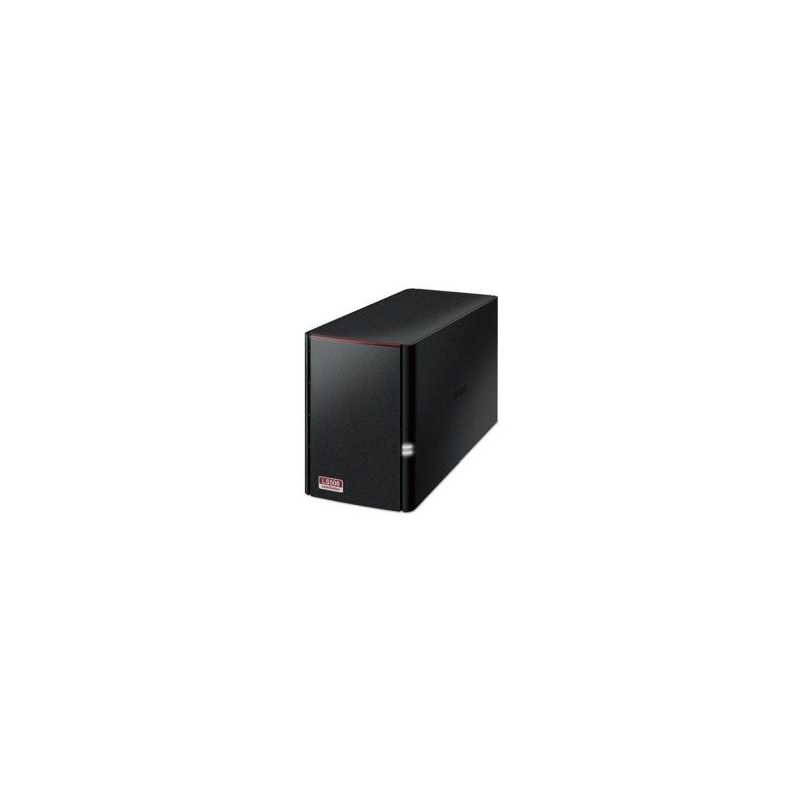 Buffalo 6TB LinkStation 520 NAS Drive, (2 x 3TB), RAID 0/1, GB LAN,  NovaBACKUP & BitTorrent, USB3, Control Features