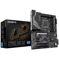 GIGABYTE Z790 UD AX Intel Z790 Chipset (Socket 1700) ATX Motherboard, Intel Z790, S 1700, DDR5, PCIe 5.0, SATA3, 3x M.2, 2.5GbE,