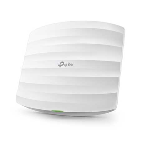 TP-LINK EAP225 Omada AC1350 (867+450) Dual Band Wireless Ceiling Mount Access Point, PoE, GB LAN, Clusterable, MU-MIMO, Free Sof