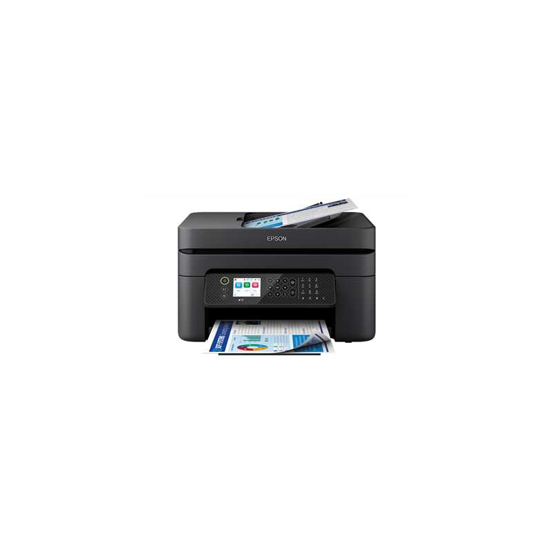 Epson WorkForce WF-2950DWF C11CK62401 InkJet Printer, Multifunction, A4, WiFi/USB, Fax, Duplex, LCD Touchscreen