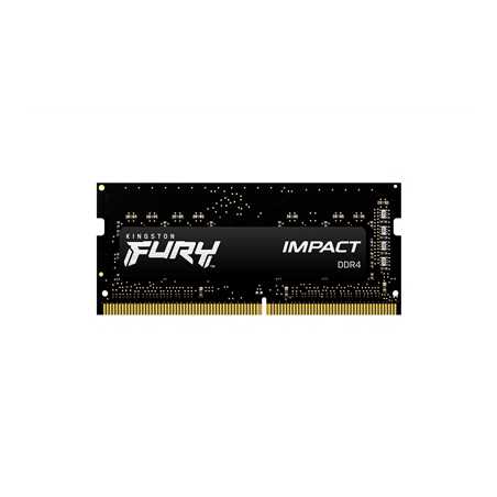 Kingston Fury Impact KF426S15IBK2/16 16GB (2 x 8GB) DDR4 2666MHz Non ECC Memory RAM SODIMM