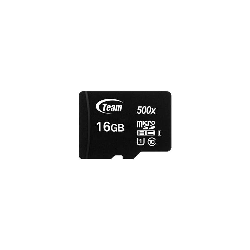 Team 16GB Micro SDHC Class 10 UHS-I Flash Card with Adapter