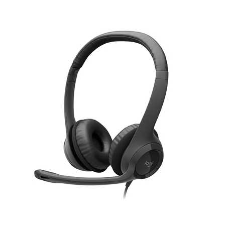 Logitech H390 USB Headset with Noise-Cancelling Mic