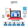 Geo GeoPad 110 2-in-1 Laptop/Tablet, 10.1 Inch IPS Touchscreen, Intel Celeron N4020, 4GB RAM, 128GB SSD, Windows 11 Home S with 