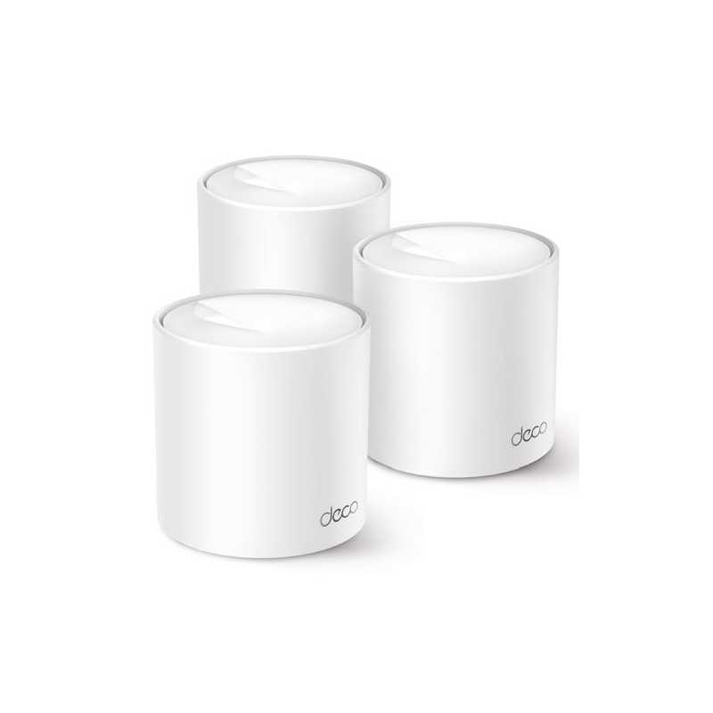 TP-LINK (DECO X1500) AX1500 Whole Home Mesh Wi-Fi 6 System, 3 Pack, Dual Band, OFDMA & MU-MIMO