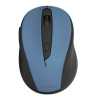 Hama MC-400 V2 Compact Wireless Optical Mouse, 6 Buttons, 800-1600 DPI, Black/Blue