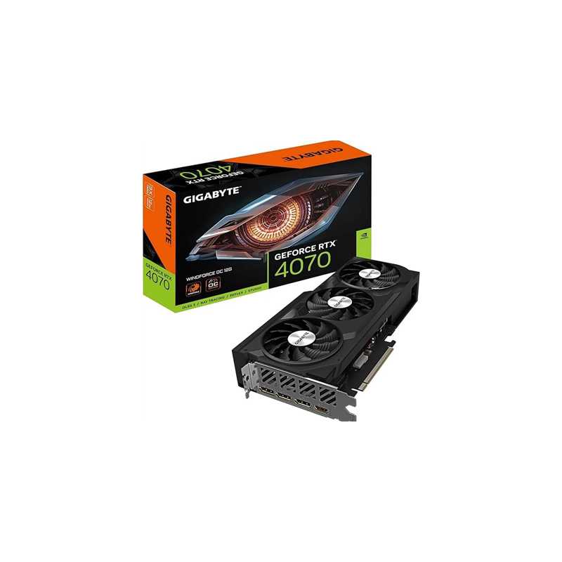 Gigabyte Nvidia GeForce RTX 4070 SUPER WINDFORCE OC 12GB Graphics Card