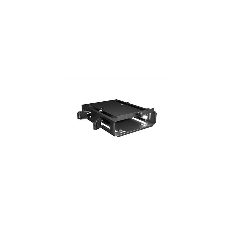 be quiet! HDD Cage 2, Perfect Mounting For One HDD Or Up To 2 SSDs, for Dark Base Pro 901 Case, 3 years manufacturer's warranty