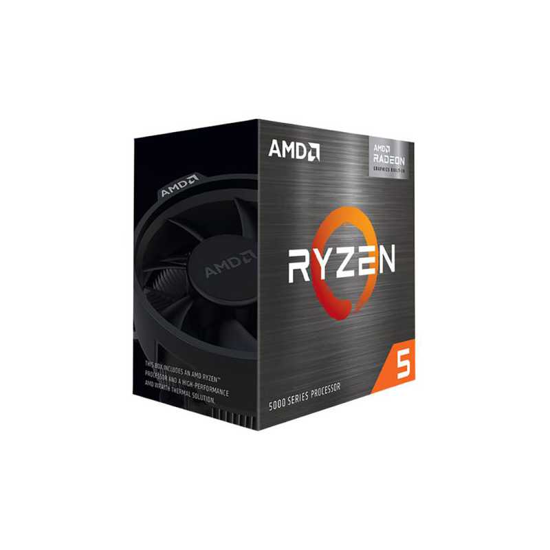 AMD Ryzen 5 5500GT CPU with Wraith Stealth Cooler, AM4, 3.6GHz (4.4 Turbo), 6-Core, 65W, 19MB Cache, 7nm, 5th Gen, Radeon Graphi