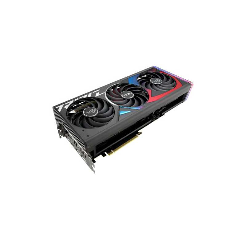 Asus STRIX RTX4070 Ti SUPER OC, 16GB DDR6X, 2 HDMI, 3 DP, 2700MHz Clock, RGB Lighting, Overclocked