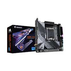 Gigabyte B760I AORUS PRO DDR5 Motherboard, Intel Socket 1700, 1x PCIe 4.0 x16, 2x PCIe 4.0 x4 M.2, USB Type-C with USB 3.2 Gen 2