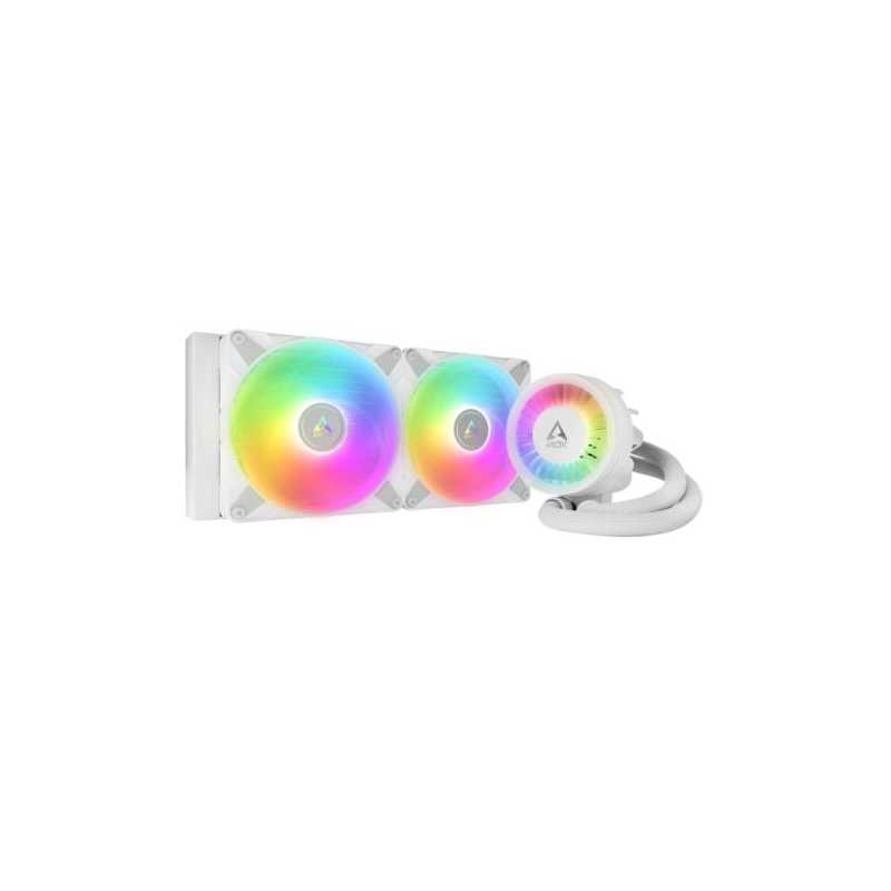 Arctic Liquid Freezer III A-RGB 280mm Liquid CPU Cooler, P14 PWM PST ARGB Fans & ARGB PWM Controlled Pump, White