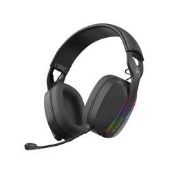 Marvo Scorpion HG9086W Gaming Headphones, Tri-Mode Connection, 2.4GHz Wireless, BT 5.3 or Wired, Sterio Sound, RGB - PC, Android