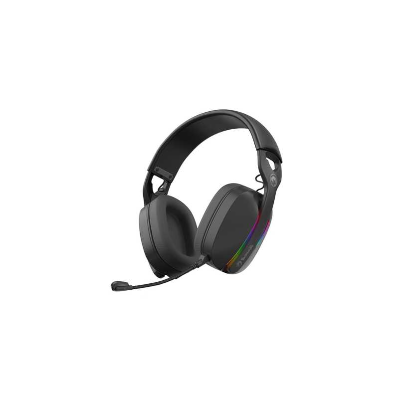 Marvo Scorpion HG9086W Gaming Headphones, Tri-Mode Connection, 2.4GHz Wireless, BT 5.3 or Wired, Sterio Sound, RGB - PC, Android