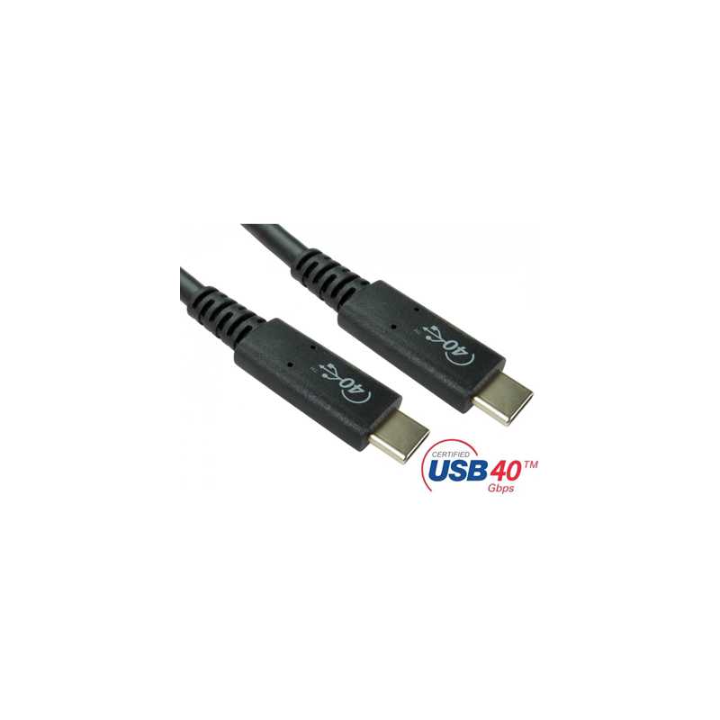 USB 4.0 1m Certified USB 40Gbps 100W Cable USB4-4100