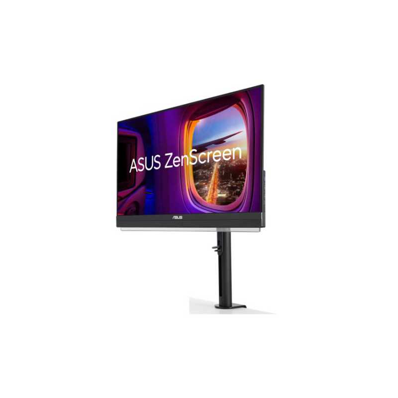 Asus 21.5" Portable IPS Monitor (ZenScreen MB229CF), 1920 x 1080,  USB-C PD 60W, Speakers, Kickstand, C-Clamp, Partition Hook, 