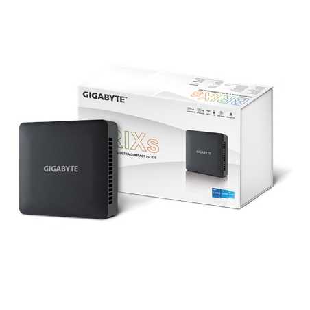 Gigabyte BRIX Intel GB-BRi7H-1355 (rev. 1.0) 1.3GHz Ultra Compact Barebone PC Kit Rev.1.0