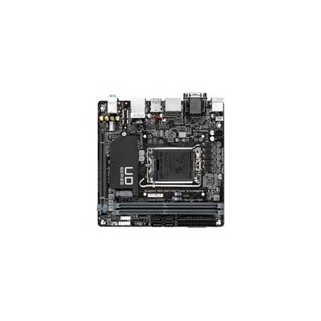 Gigabyte H610I DDR4 Ultra Durable Intel 1700 Socket Motherboard, Mini-ITX, 2x DDR4 Slots, 1x M.2 Socket, 1x D-Sub / 2x Display P