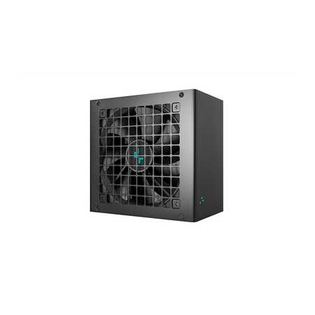 DeepCool PN750D 750W PSU, ATX 3.1, 120mm Silent High Performance Fan, 80 PLUS Gold, Non Modular, UK Plug, Flat Black Cables, Jap