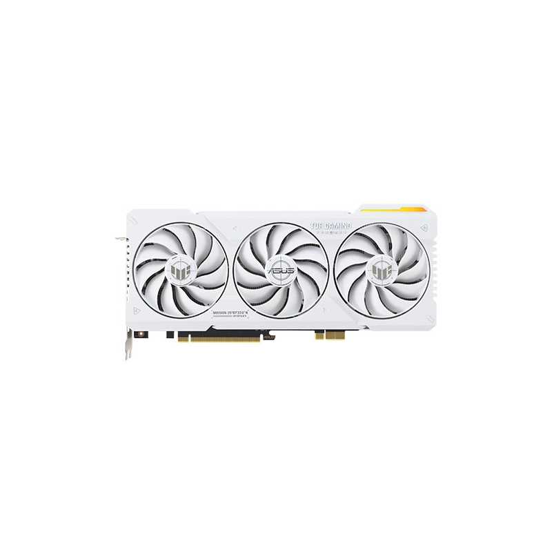 Asus TUF GAMING RTX4070 Ti SUPER BTF OC White, 16GB DDR6X, 2 HDMI, 3 DP, 2670MHz Clock, RGB, Overclocked *Requires an Advanced B