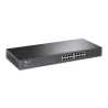 TP-LINK (TL-SG2218) JetStream 16-Port Gigabit Smart Switch with 2 SFP Slots, L2/L3/L4 QoS, Fanless, Rackmountable