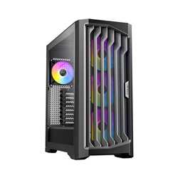 ANTEC Performance 1 FT Gaming Case, Black, E-ATX Full Tower, ARGB, 2x USB 3.0, 1x USB Type-C 10Gbps, Temperature Display, 4mm Te