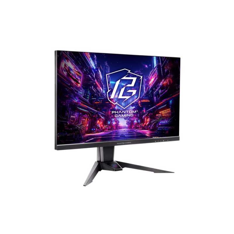 Asrock 27" Phantom Gaming QHD IPS Gaming Monitor (PG27QFT2A), 2560 x 1440, 1ms, 180Hz, HDR 400, Wi-Fi Antenna, VESA