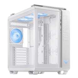 Asus TUF Gaming GT502 Plus Case w/ Front & Side Glass Windows, ATX, Dual Chamber, Modular Design, 4x ARGB Fans & Lighting Hub, U