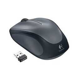 Logitech M235 Black and Grey Wireless Compact Design Optical Mouse