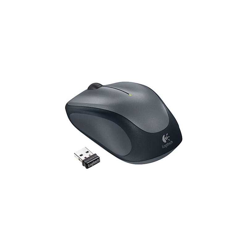 Logitech M235 Black and Grey Wireless Compact Design Optical Mouse