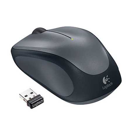 Logitech M235 Black and Grey Wireless Compact Design Optical Mouse