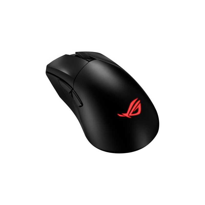 Asus ROG Gladius III Wireless/Bluetooth/USB Aimpoint Gaming Mouse, 36000 DPI, Swappable Switches, 0 Click Latency, RGB, Mouse Gr