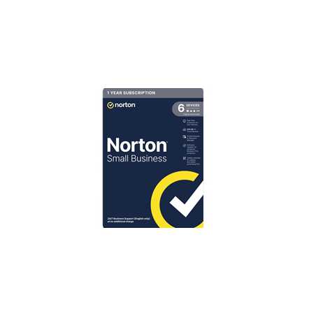 Norton Small Business, Antivirus Software, 6 Devices, 1-year Subscription, Includes 250GB of Cloud Storage, Dark Web Monitoring,