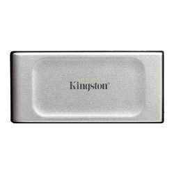 Kingston XS2000 2TB Pocket Size External SSD, USB 3.2 Gen2x2 Type-C, IP55 Water & Dust Resistant, Ruggedised Sleeve for Drop Pro