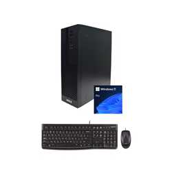 LOGIX 12th Gen Intel Core i5 6 Core Small Form Factor SFF Business PC with 16GB RAM, 500GB SSD, Windows 11 Pro, Keyboard, Mouse 