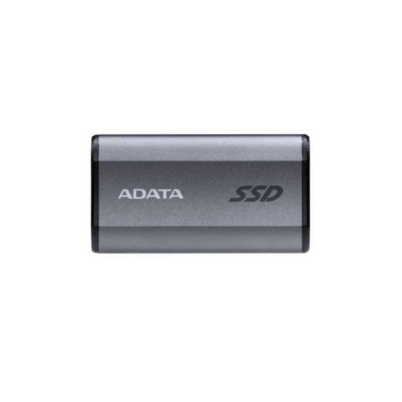 Adata SE880 1TB Pocket Size External SSD, USB 3.2 Gen2 Type-C/Type-A, Titanium Grey