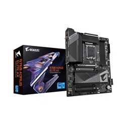 Gigabyte B760 AORUS ELITE AX Intel 1700 Socket Motherboard, ATX, 4x DDR5 Slots, 3x M.2 Sockets, 2x USB-C Port, Fitted I/O Shield