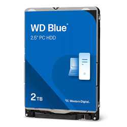WD 2.5", 2TB, SATA3, Blue Mobile Hard Drive, 5400RPM, 128MB Cache, 7mm, OEM