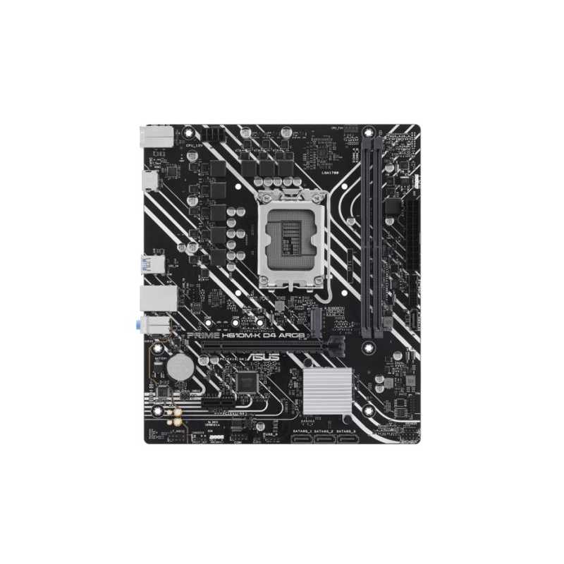 Asus PRIME H610M-K D4 ARGB, Intel H610, 1700, Micro ATX, 2 DDR4, HDMI, PCIe4, 1x M.2