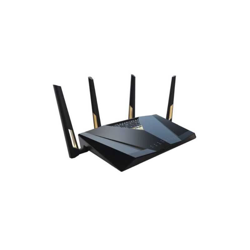 Asus RT-BE88U BE7200 Dual Band Wi-Fi 7 Gigabit Router, 2x 10G Ports, 2.5G Ports, 4K-QAM, MLO, AiMesh, 34G WAN/LAN Capacity