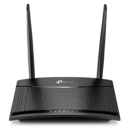 TP-LINK (TL-MR100) 300Mbps Wireless N 4G LTE Router, 1 LAN, 1 LAN/WAN, Detachable Antennas