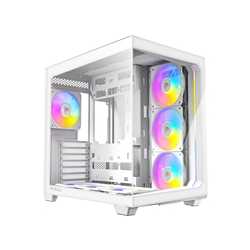 ANTEC Constellation C5 White ARGB Case, 270' Full-view tempered glass, Dual Chamber, Support back-connect motherboards, 7 x ARG