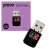 Prevo USBW5 600Mbps Dual Band USB Wireless AC Network Adapter