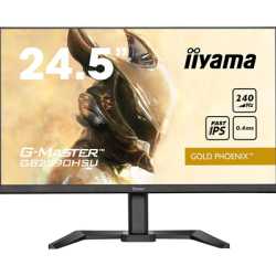 iiyama G-Master Gold Phoenix gaming monitor GB2590HSU-B5 24.5" Black, Ultra Slim Bezel, Full HD, 240Hz, 0.4ms, FreeSync, HDMI, 