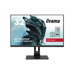 iiyama G-Master Red Eagle gaming monitor GB3271QSU-B1 32" Black, 2560 x 1440, 1ms, 165hz, FreeSync, HDMI, Display Port, Height 