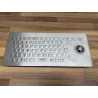 Vandal and Spill Resistant Stainless Steel USB Kiosk Keyboard