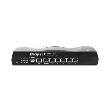 DrayTek V2927-K Vigor 2927 Wired High Speed Gigabit Firewall Router